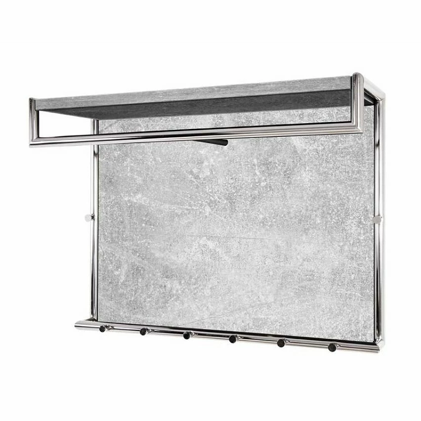 Top 10 😉 Paris prix Patère Murale "Enola" 80cm Gris ✨