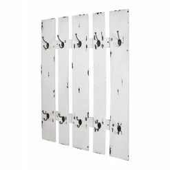 Le moins cher 🤩 Paris prix Patère Murale Vintage "Anie" 100cm Blanc ⭐