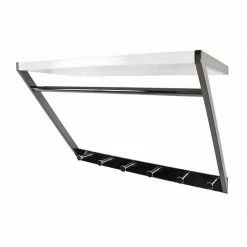 Acheter 🧨 Paris prix Patère Murale Design "Xabi" 60cm Blanc ⭐