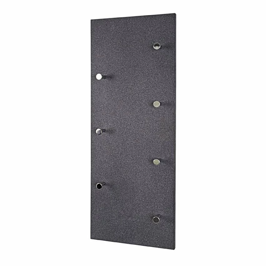 Le moins cher 😉 Paris prix Patère Murale 7 Crochets Déco "Granit" 80cm Gris 😉