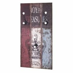 Meilleure affaire ⭐ Paris prix Patère Murale 3 Crochets "Royals" 80cm Multicolore 🔥