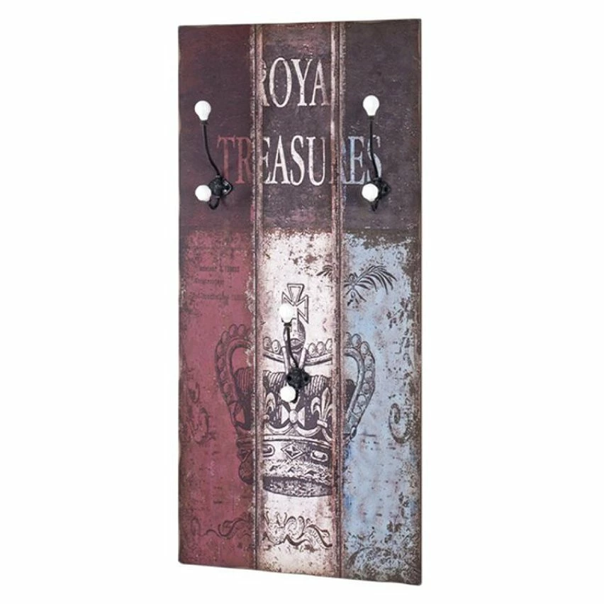 Les meilleures critiques de 🛒 Paris prix Patère Murale 4 Crochets "Royals" 100cm Multicolore 🥰