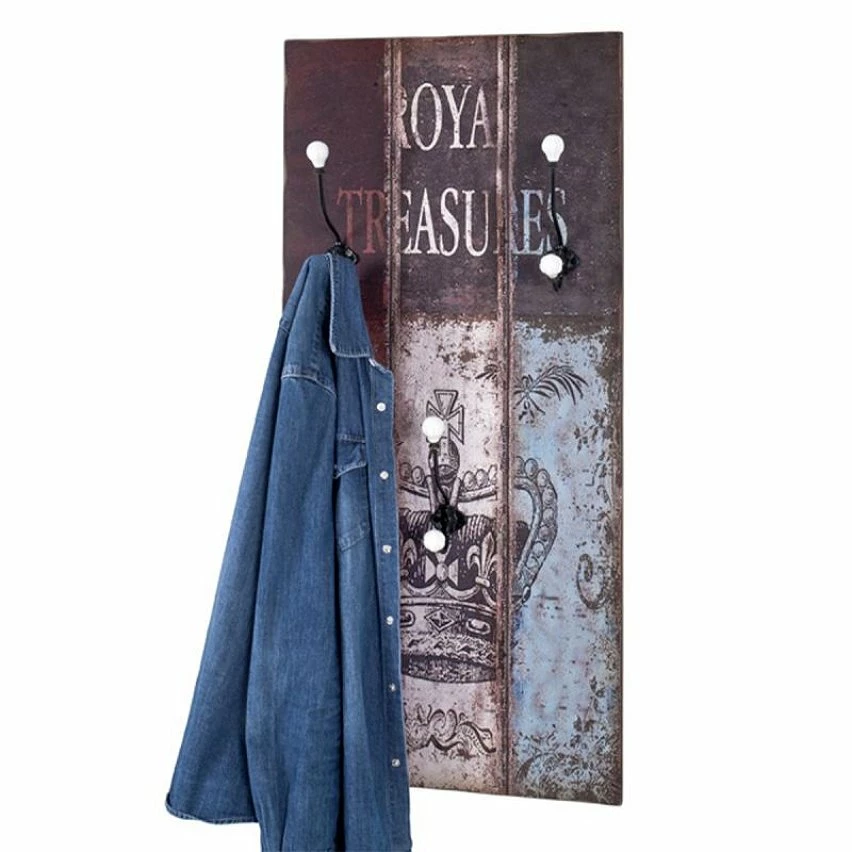 Les meilleures critiques de 🛒 Paris prix Patère Murale 4 Crochets "Royals" 100cm Multicolore 🥰 – Image 2