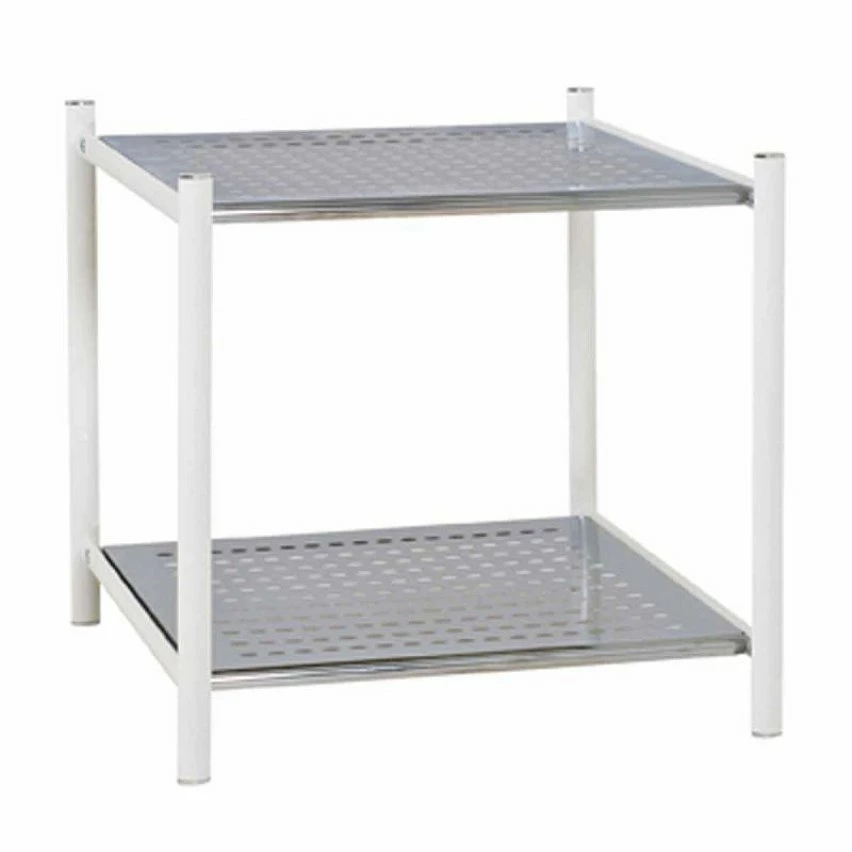 Vente flash 👏 Paris prix Étagère 2 Niveaux Design "Ethan" 41cm Argent 🤩