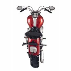 Budget 💯 Paris prix Patère Murale Vintage "Motard I" 65cm Rouge 👏