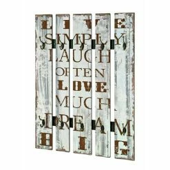 Coupon 😍 Paris prix Patère Murale Vintage "Love" 100cm Bleu 🛒