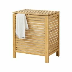 Offres 🌟 Panier à Linge avec Sac Skövde 65 Litres [en.casa] 🤩