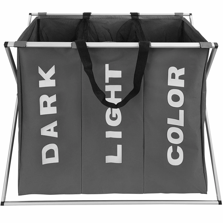 Les meilleures critiques de 😉 Tectake Panier à linge triple - beige 👍 – Image 14