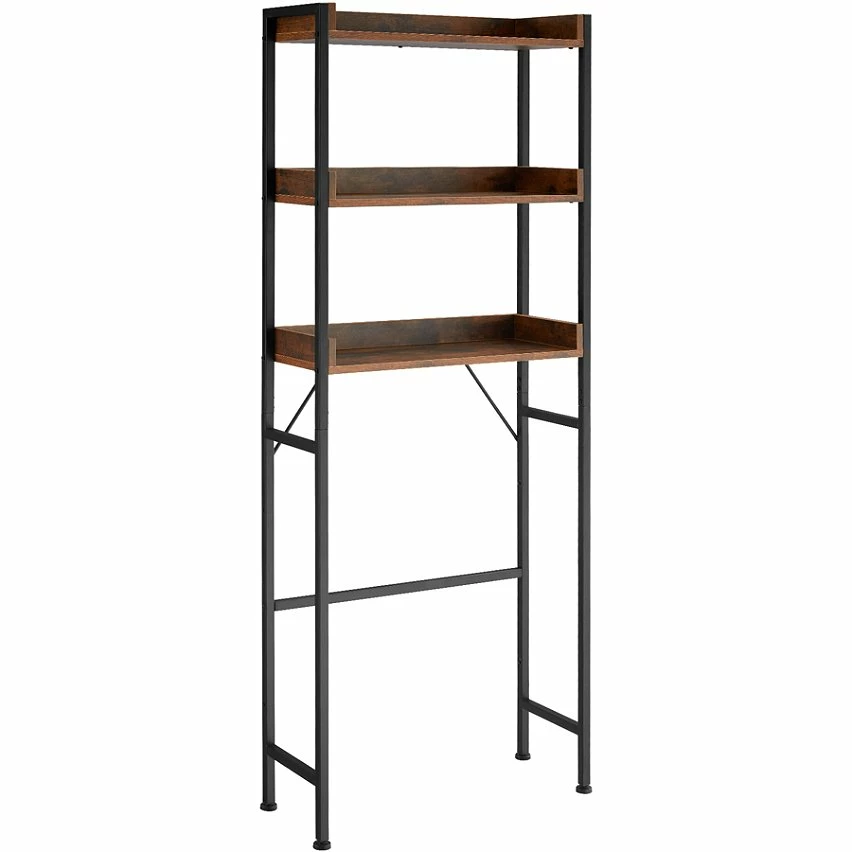 Tout neuf đ„ Tectake ĂtagĂšre de salle de bain Seattle - Bois clair industriel, ChĂȘne Sonoma đŻ