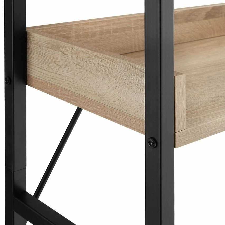 Tout neuf đ„ Tectake ĂtagĂšre de salle de bain Seattle - Bois clair industriel, ChĂȘne Sonoma đŻ â Image 14