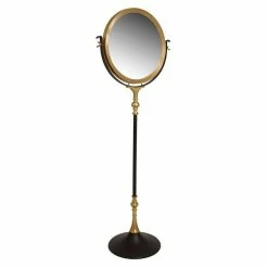 Coupon ❤️ Paris prix Miroir sur Pied Design "Eleganca" 173cm Noir 🎁