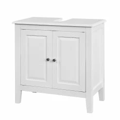 Nouveau 👍 SoBuy® FRG202-W Meuble Sous-Lavabo Dessous de lavabo ou Evier Meuble de Salle de Bain 😍