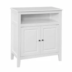De gros 🛒 SoBuy® FRG204-W Meuble Bas de Salle de Bain Armoire Toilette Buffet commode – Blanc ⭐
