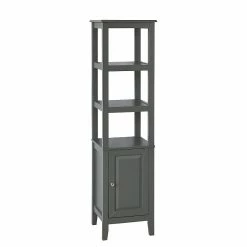 Offres ⌛ SoBuy® FRG205-DG Meuble Colonne de Salle de Bain Armoire Toilette Haute 🌟