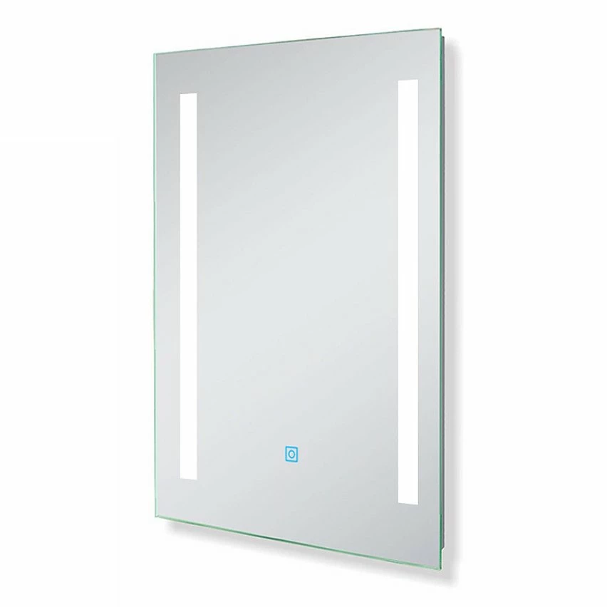 Coupon ✔️ AICA Sanitaire Aica Miroir de Salle de Bain Anti-buée Miroir Lumineux LED Vertical ou Horizontal Blanc Froid , Interrupteur Tactile 60 * 80cm 💯