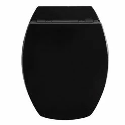 Le moins cher ✨ Abattant wc noir baccara - 819879 - allibert 💯