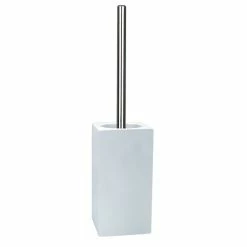 Tout neuf 🧨 Spirella Brosse Wc avec support Porcelaine QUADRO Blanc 😉