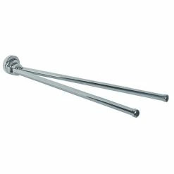 Promo 😉 Spirella Porte Serviettes double mural Acier LAGUNE Chromé ❤️