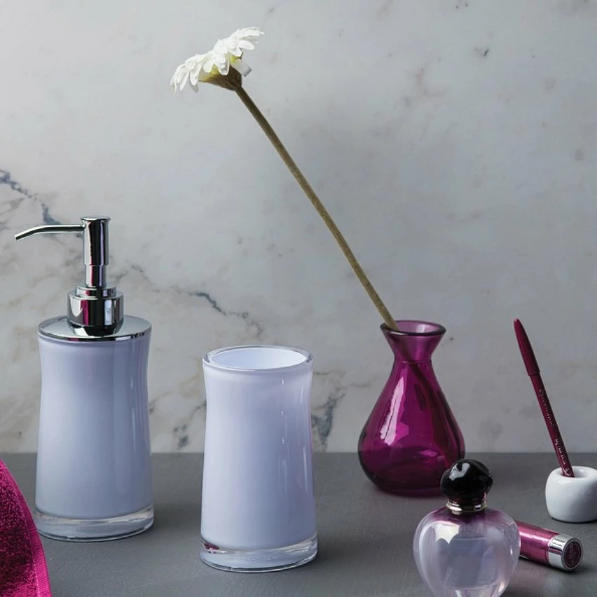 Grosses soldes 🛒 Spirella Gobelet Acrylique SYDNEY Blanc ⭐ – Image 2