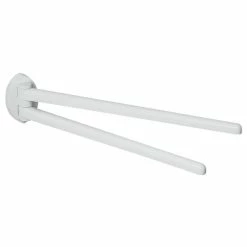 Remise 💯 Spirella Porte Serviettes double mural PP LEMON Blanc ⌛