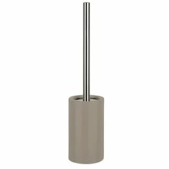 Sortie ❤️ Spirella Brosse Wc avec support Céramique TUBE Taupe ✔️
