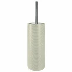 Grosses soldes 🥰 Spirella Brosse Wc avec support Céramique TUBE RIBBED Ciment 😍