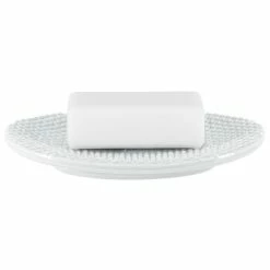 Bon marché 💯 Spirella Porte savon Faience MERO Blanc ✨