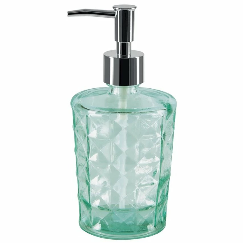 Tout neuf 🔥 Spirella Distributeur de savon Verre recyclé CARLA Vert 🌟