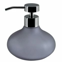 Tout neuf 🌟 Spirella Distributeur de savon Verre MALA Misty Gris 🛒