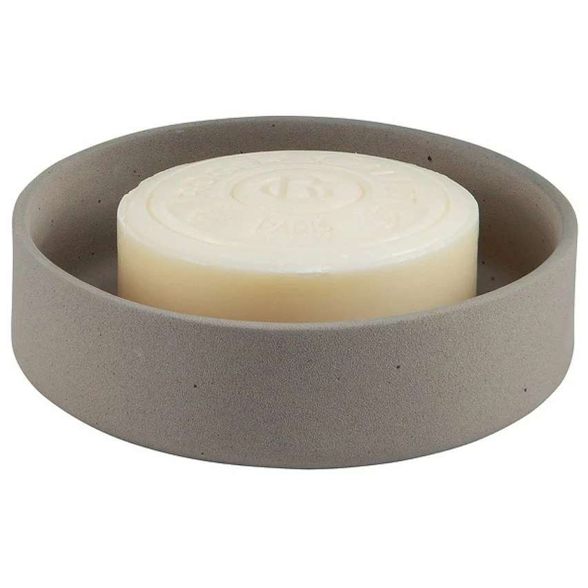 Nouveau 💯 Spirella Porte savon Céramique GEMMA Taupe 🎁 – Image 2