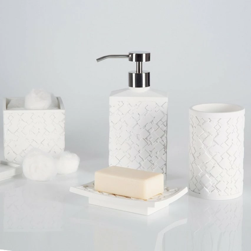 Offres 🥰 Spirella Porte savon Polyrésine AGDA Blanc 🔥 – Image 2