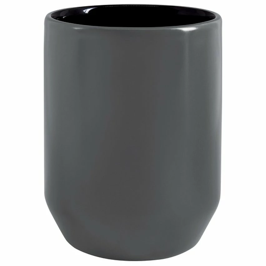 Tout neuf 🛒 Spirella Gobelet Céramique JARO Gris 👍