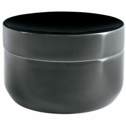 Grosses soldes 🎉 Spirella Boite à cotons Céramique JARO Gris ✔️