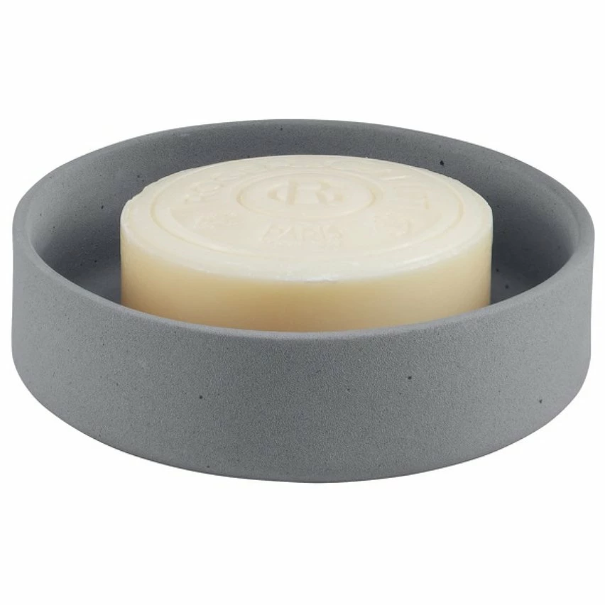 Nouveau 🧨 Spirella Porte savon Céramique GEMMA Gris 👍 – Image 2