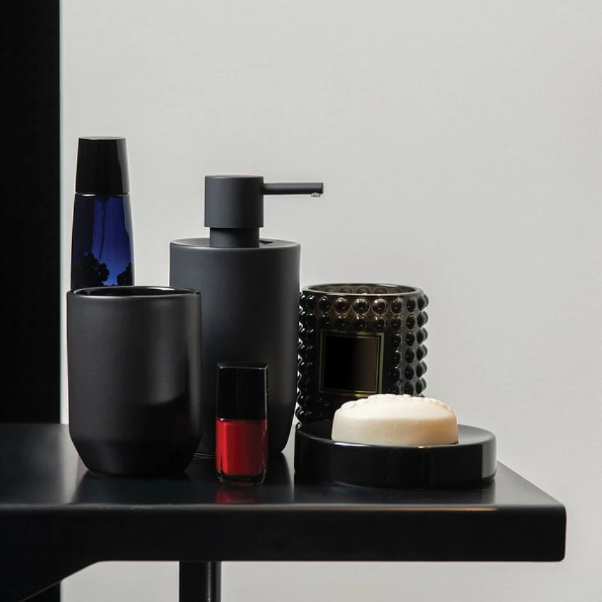 Meilleure affaire ✨ Spirella Gobelet Céramique JARO Noir ⌛ – Image 2