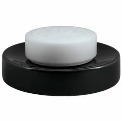 Promo 🥰 Spirella Porte savon Céramique JARO Noir 🎉