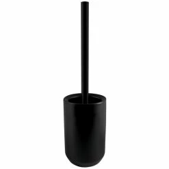 Remise ❤️ Spirella Brosse Wc avec support Céramique JARO Noir 🤩