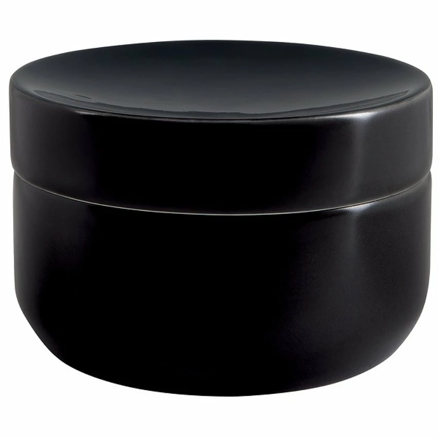 Acheter 😍 Spirella Boite à cotons Céramique JARO Noir ✔️