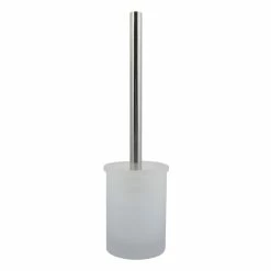 Tout neuf 😍 Spirella Brosse Wc avec support Verre YOKO Misty Blanc 🎉