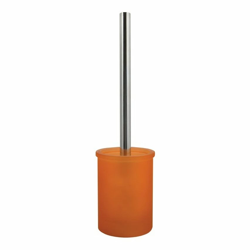 Coupon 😀 Spirella Brosse Wc avec support Verre YOKO Misty Orange ❤️