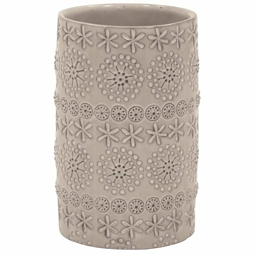 Promo 🧨 Spirella Gobelet Porcelaine RELIEF Beige 👍