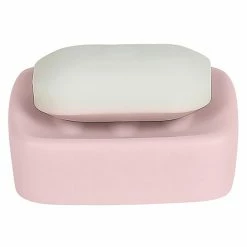 Nouveau ⌛ Spirella Porte savon Céramique RETRO Rose pastel ⌛