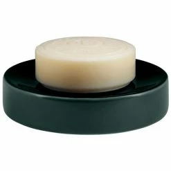 Budget ⌛ Spirella Porte savon Céramique JARO Vert foncé 🥰