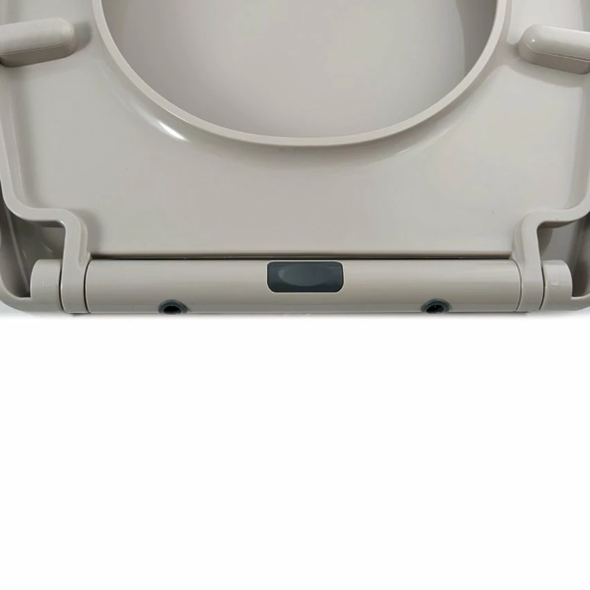 Acheter 😀 Spirella Abattant WC PP HARRY Taupe - Charnières Zinc 🎉 – Image 4