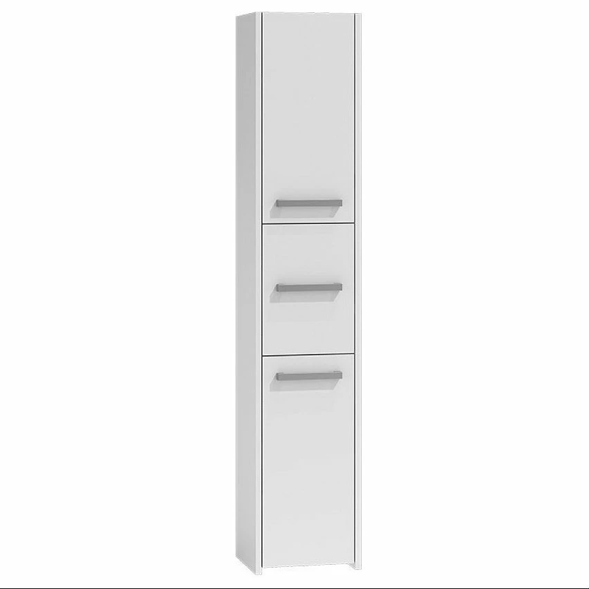 Sortie 🔔 Hucoco VERONA - Colonne de salle de bain 30x30x170 - Meuble de rangement salle de bain - Armoire Toilette - blanc 🤩