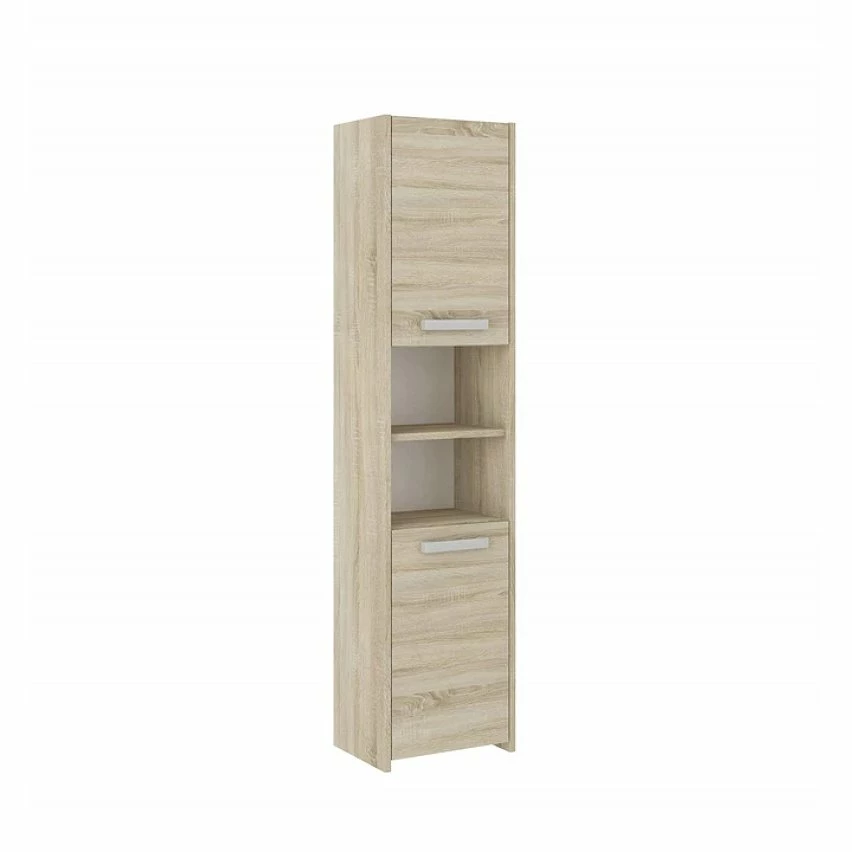 Acheter ✨ Hucoco PRAGUE - Armoire de salle de bains - 170x30x30 - Rangement salle de bains - Meuble colonne - Style moderne - Sonoma 🔥