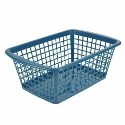 Tout neuf 🧨 Paris prix Panier à Linge "Moving" 37cm Bleu Paon 👍