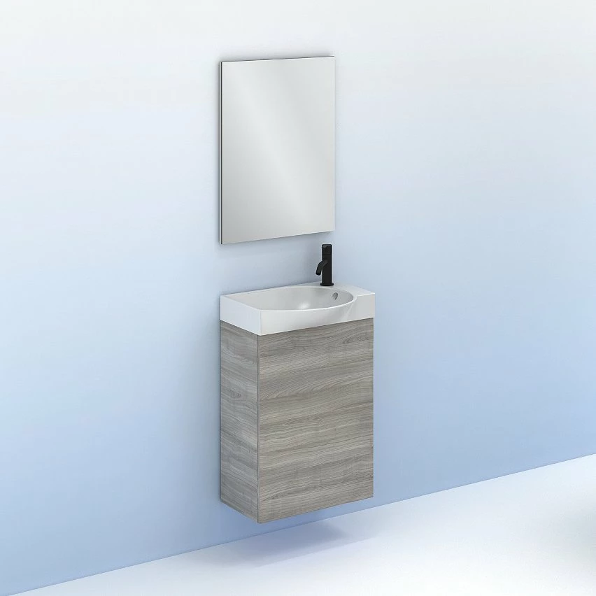 Tout neuf 😀 Amizuva Set MIKA H.68 x L.45 x P.35, effet Gris Sablé 💯 – Image 5